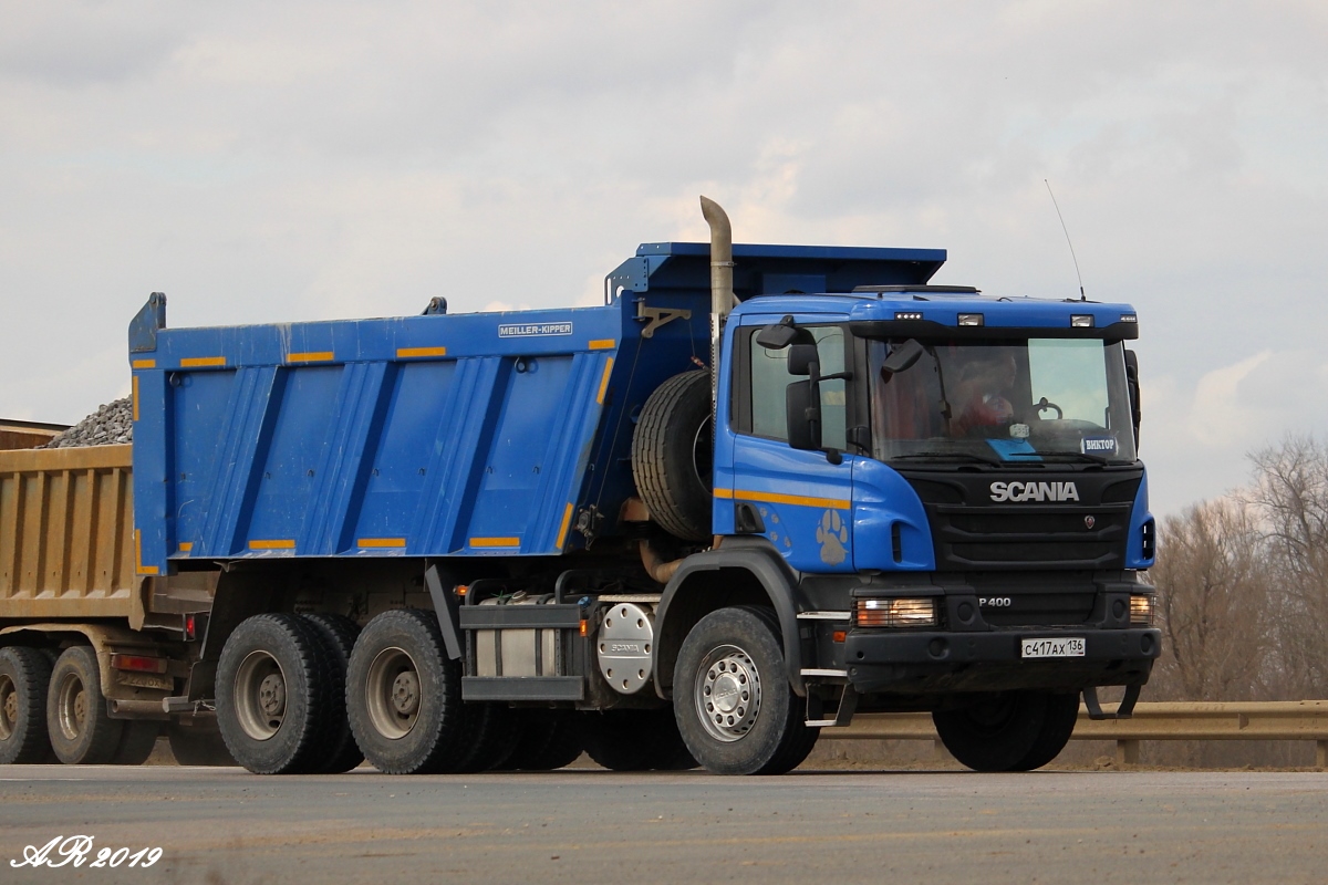 Воронежская область, № С 417 АХ 136 — Scania ('2011) P400