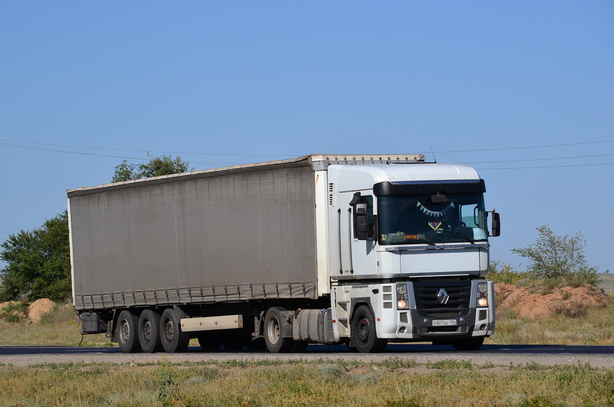 Волгоградская область, № А 887 ВО 134 — Renault Magnum ('2008)