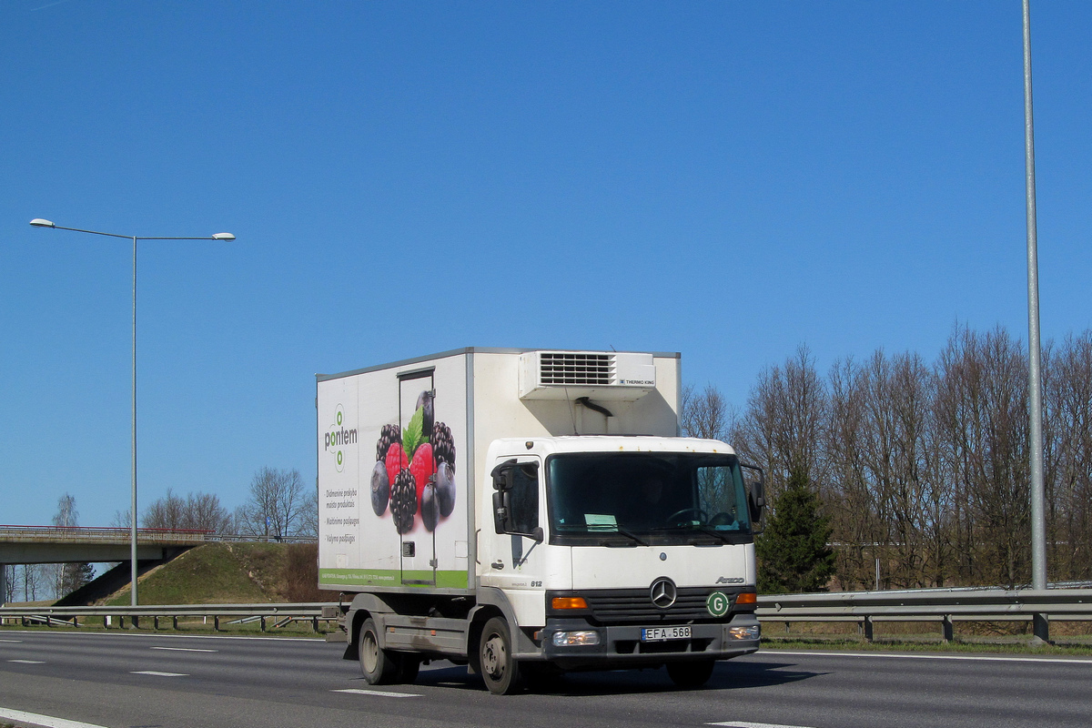 Литва, № EFA 568 — Mercedes-Benz Atego 812