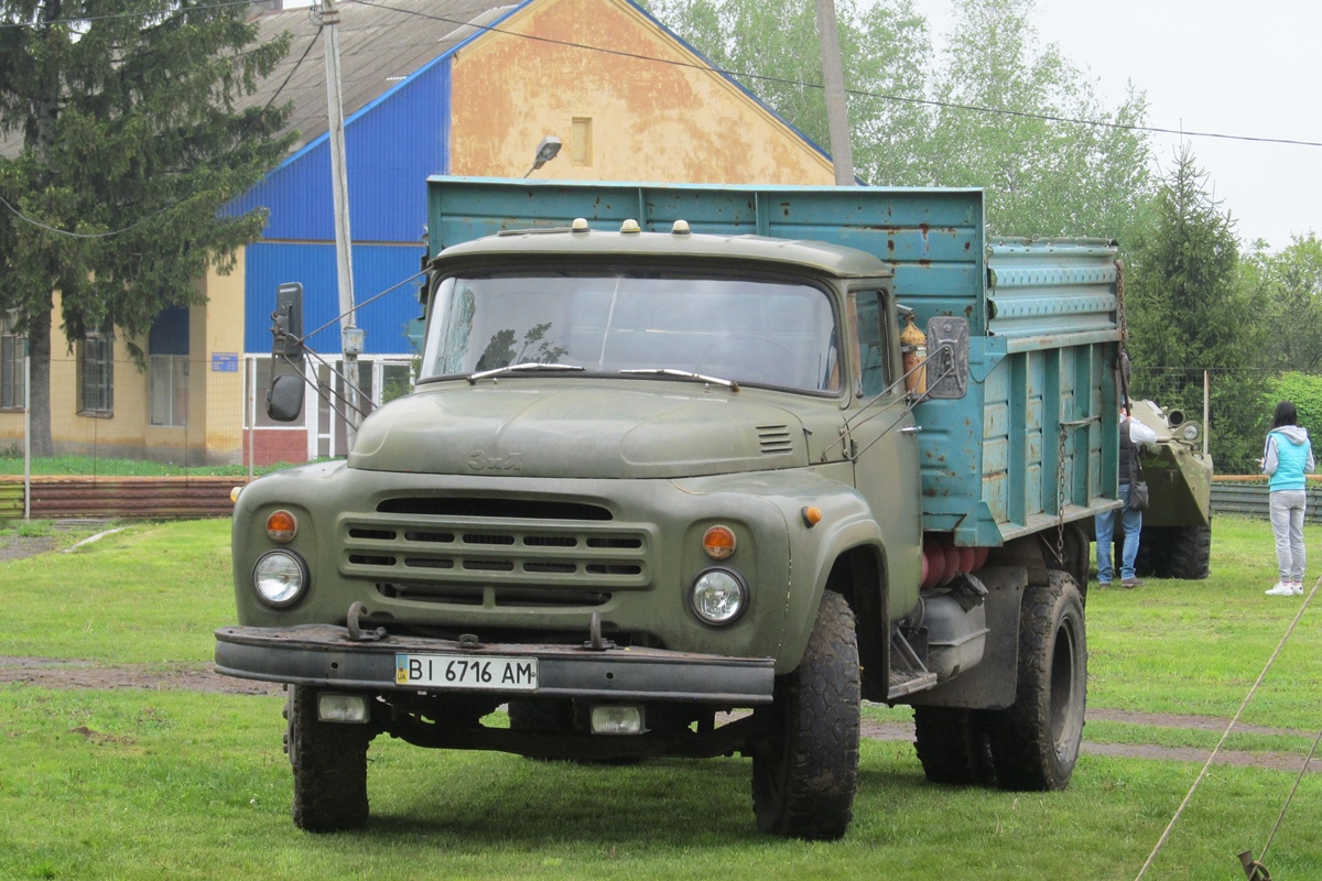 Полтавская область, № ВІ 6716 АМ — ЗИЛ-495810