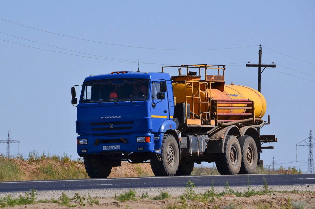 Волгоградская область, № В 804 СТ 134 — КамАЗ-43118-46