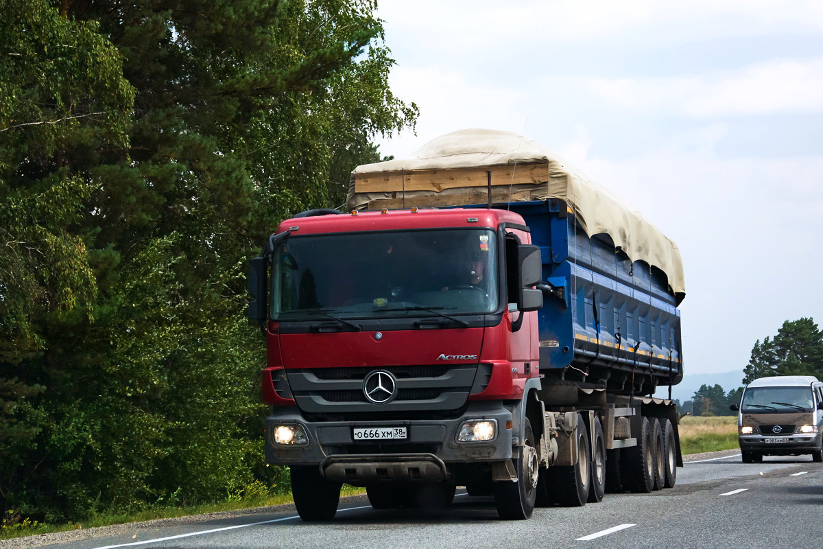 Иркутская область, № О 666 ХМ 38 — Mercedes-Benz Actros '09 3341 [Z9M]