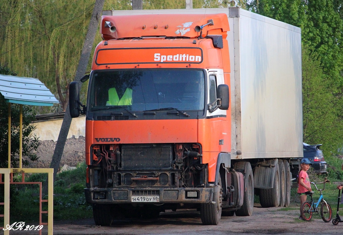 Тамбовская область, № Н 419 ОУ 68 — Volvo ('1993) FH12.420