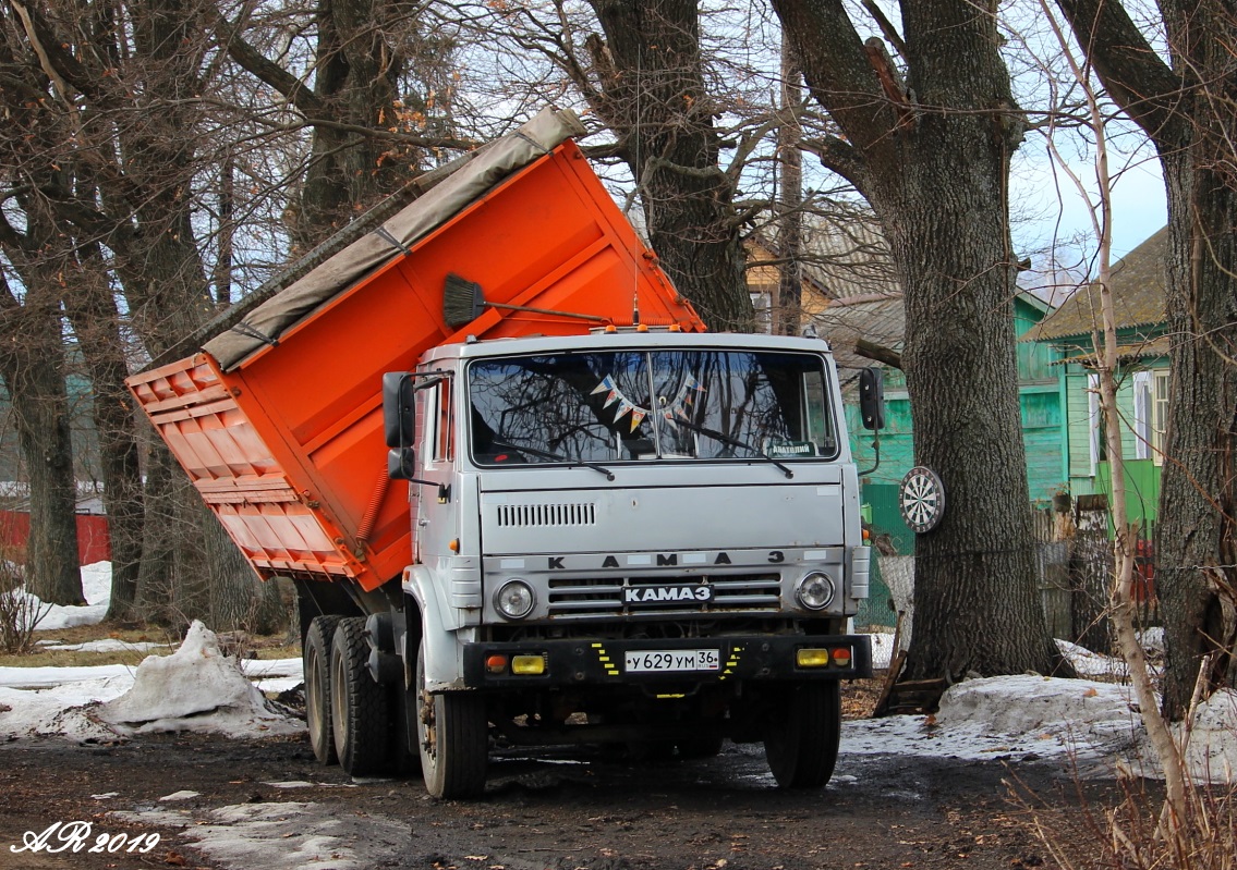 Тамбовская область, № У 629 УМ 36 — КамАЗ-5320