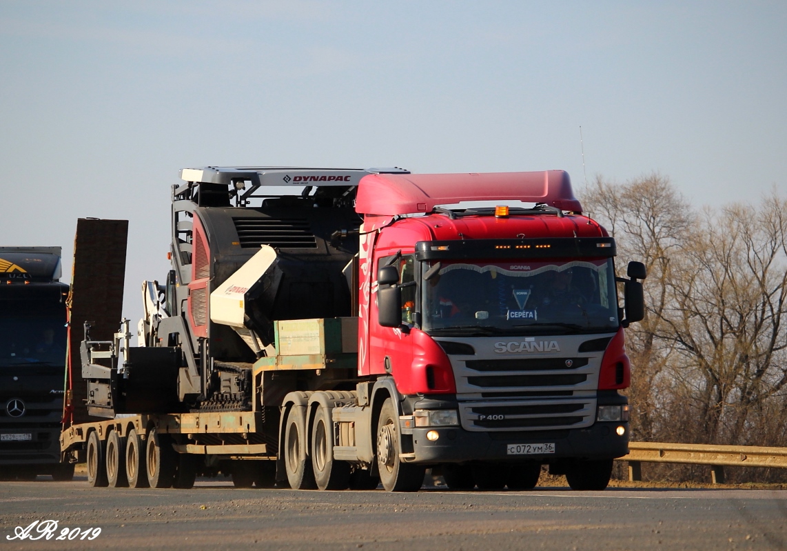 Воронежская область, № С 072 УМ 36 — Scania ('2011) P400