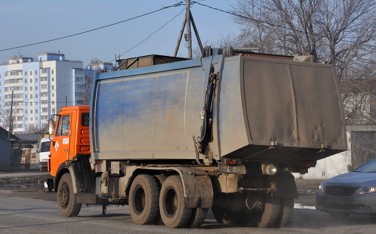 Омская область, № Р 416 РН 55 — КамАЗ-53215 [532150]