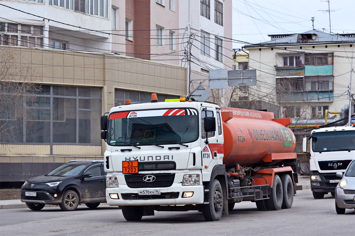 Саха (Якутия), № М 570 КН 14 — Hyundai Power Truck HD260