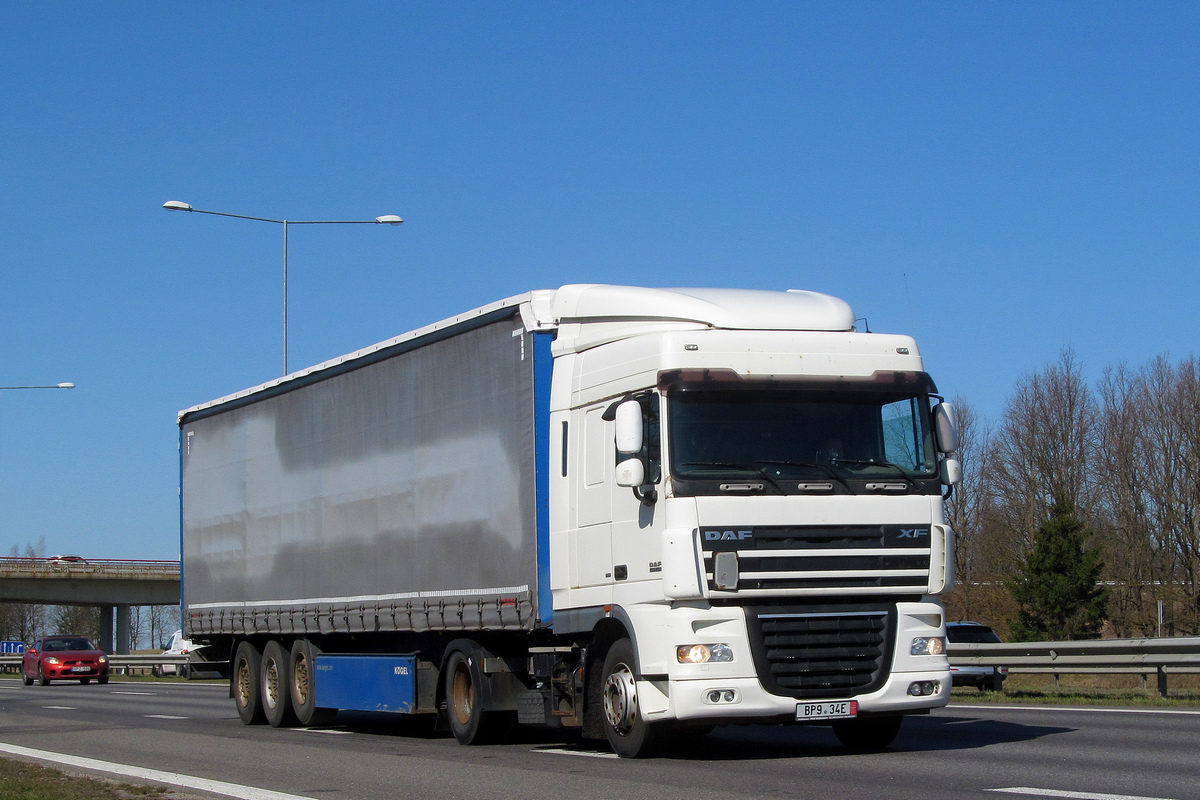 Чехия, № BP9 34E — DAF XF105 FT