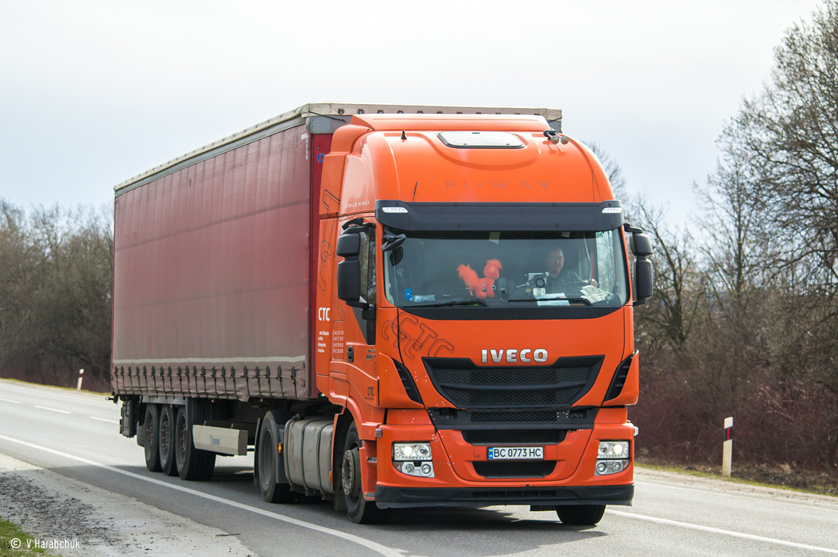 Львовская область, № ВС 0773 НС — IVECO Stralis ('2012) 460