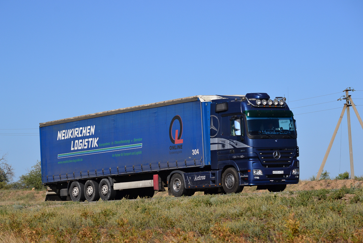 Московская область, № В 003 УМ 150 — Mercedes-Benz Actros ('2003)