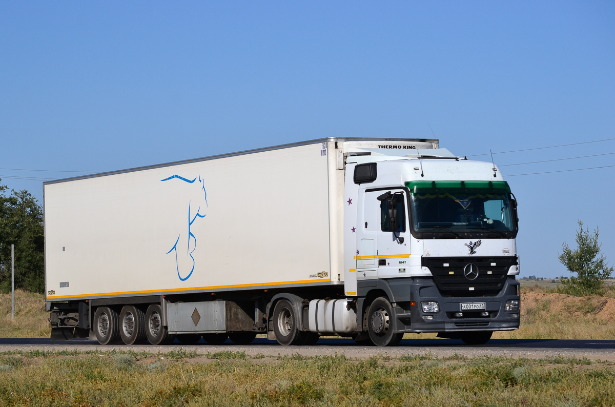 Ростовская область, № А 001 РО 61 — Mercedes-Benz Actros ('2003) 1841