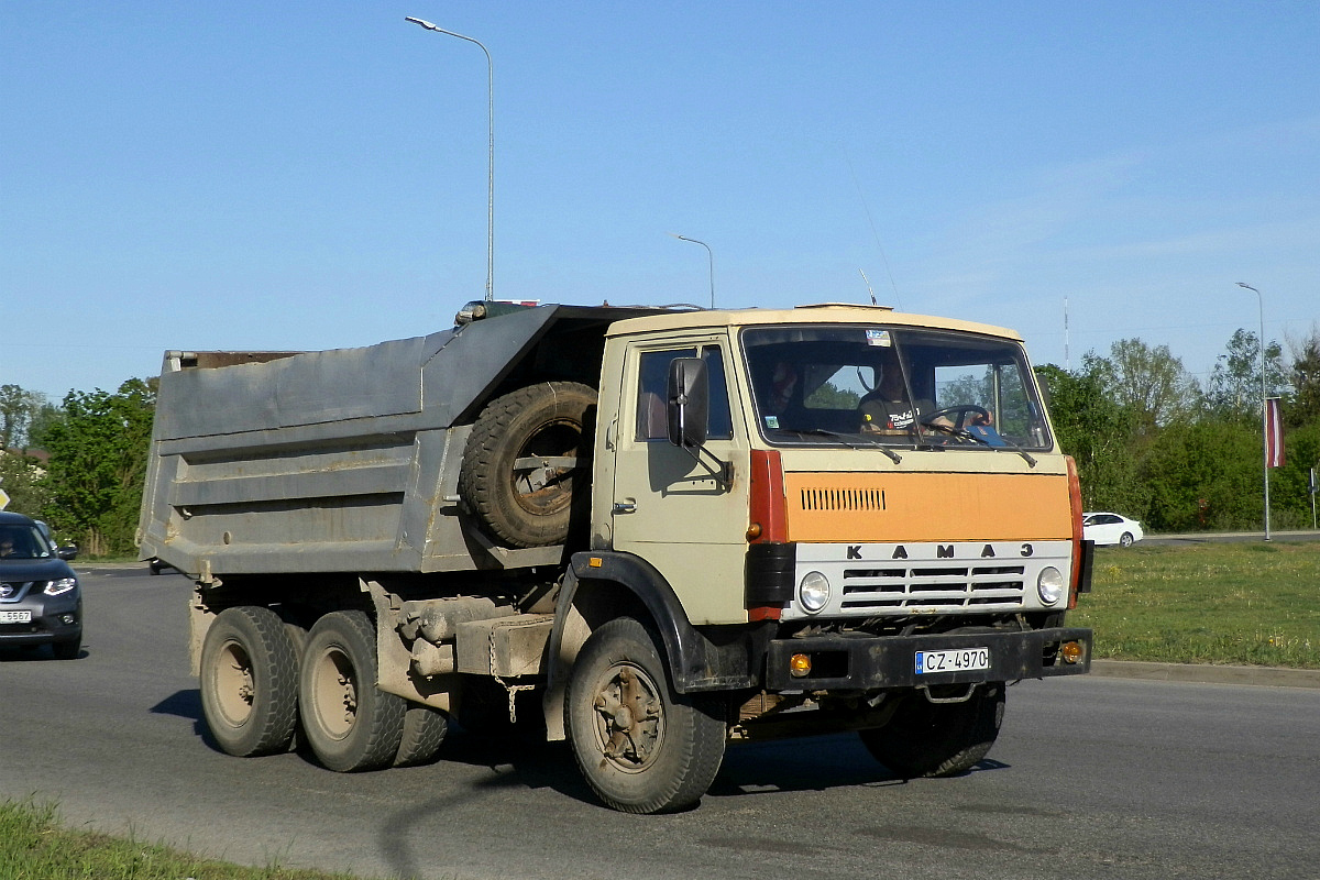 Латвия, № CZ-4970 — КамАЗ-5511