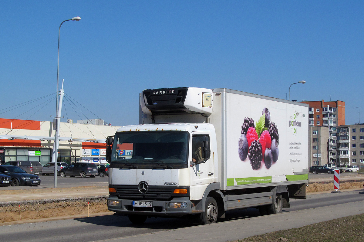 Литва, № FDB 519 — Mercedes-Benz Atego 918