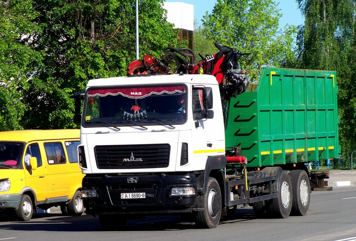 Могилёвская область, № АІ 6690-6 — МАЗ-6312B9