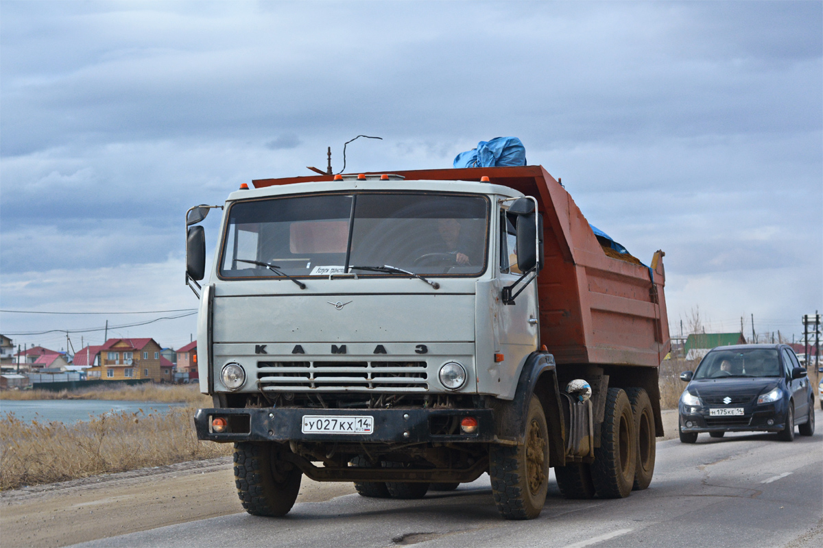 Саха (Якутия), № У 027 КХ 14 — КамАЗ-55111 [551110]