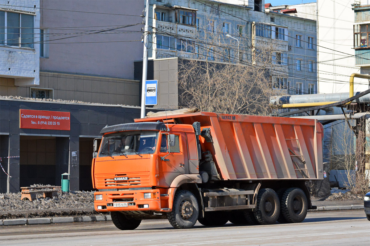 Саха (Якутия), № Т 815 ТЕ 86 — КамАЗ-6520 [652000]