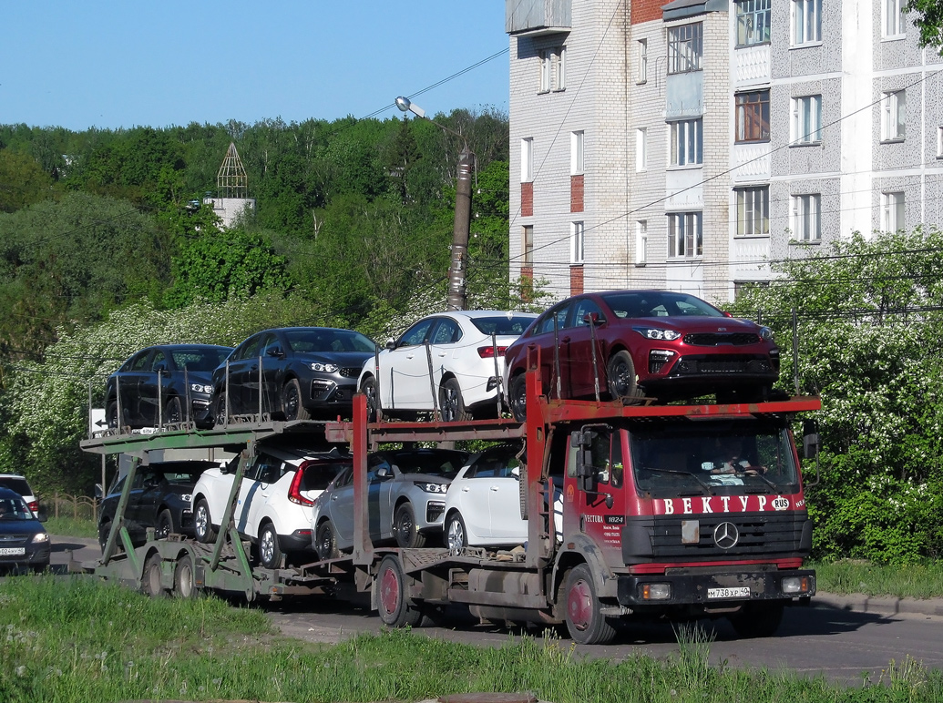 Калужская область, № М 738 ХР 40 — Mercedes-Benz Axor 1824