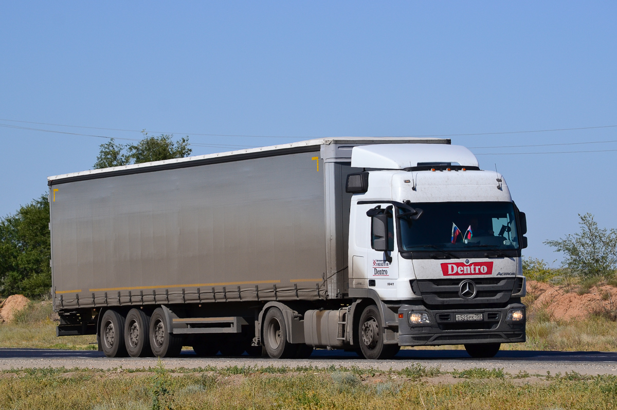 Московская область, № Е 525 РК 750 — Mercedes-Benz Actros '09 1841 [Z9M]