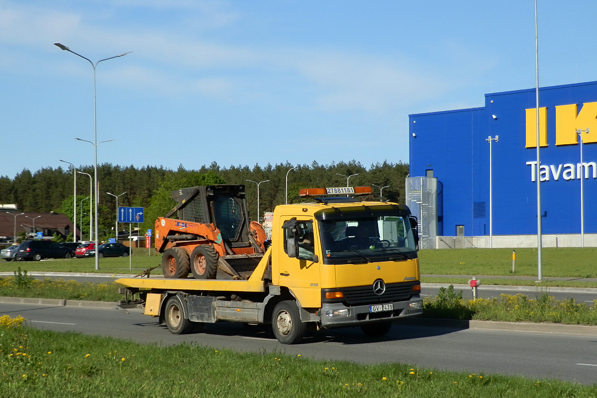 Латвия, № GV-7439 — Mercedes-Benz Atego 818