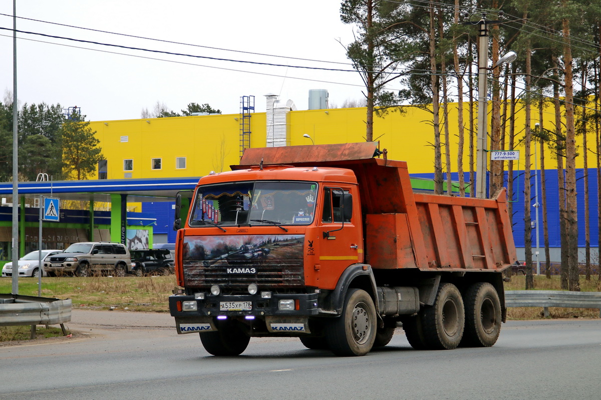 Санкт-Петербург, № А 535 ХР 178 — КамАЗ-65115-02 [65115C]