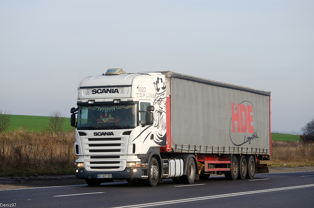 Львовская область, № ВС 8291 ЕМ — Scania ('2004) R380