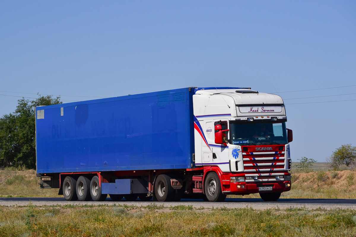 Ярославская область, № К 292 ОМ 76 — Scania ('1996) R124L