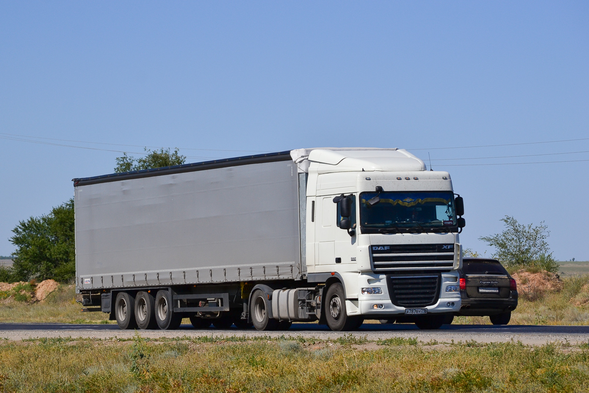 Татарстан, № А 787 ВУ 716 — DAF XF105 FT