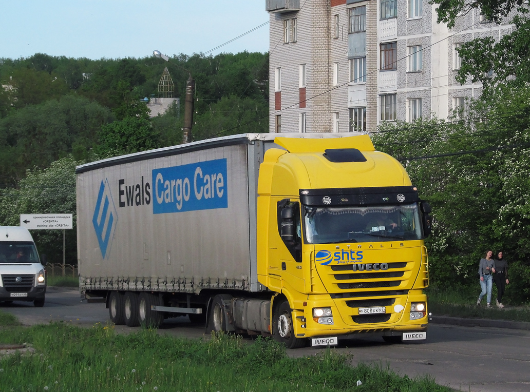 Смоленская область, № У 808 КК 67 — IVECO Stralis ('2007) 450