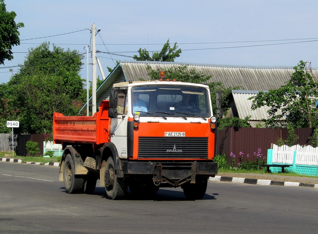 Могилёвская область, № АЕ 2125-6 — МАЗ-5551 (общая модель)