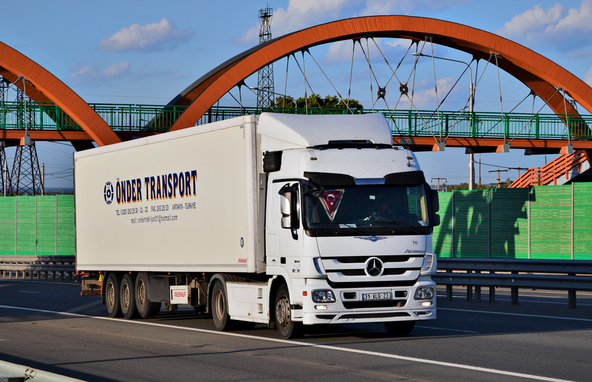 Турция, № 31 ALG 23 — Mercedes-Benz Actros ('2009) 1844