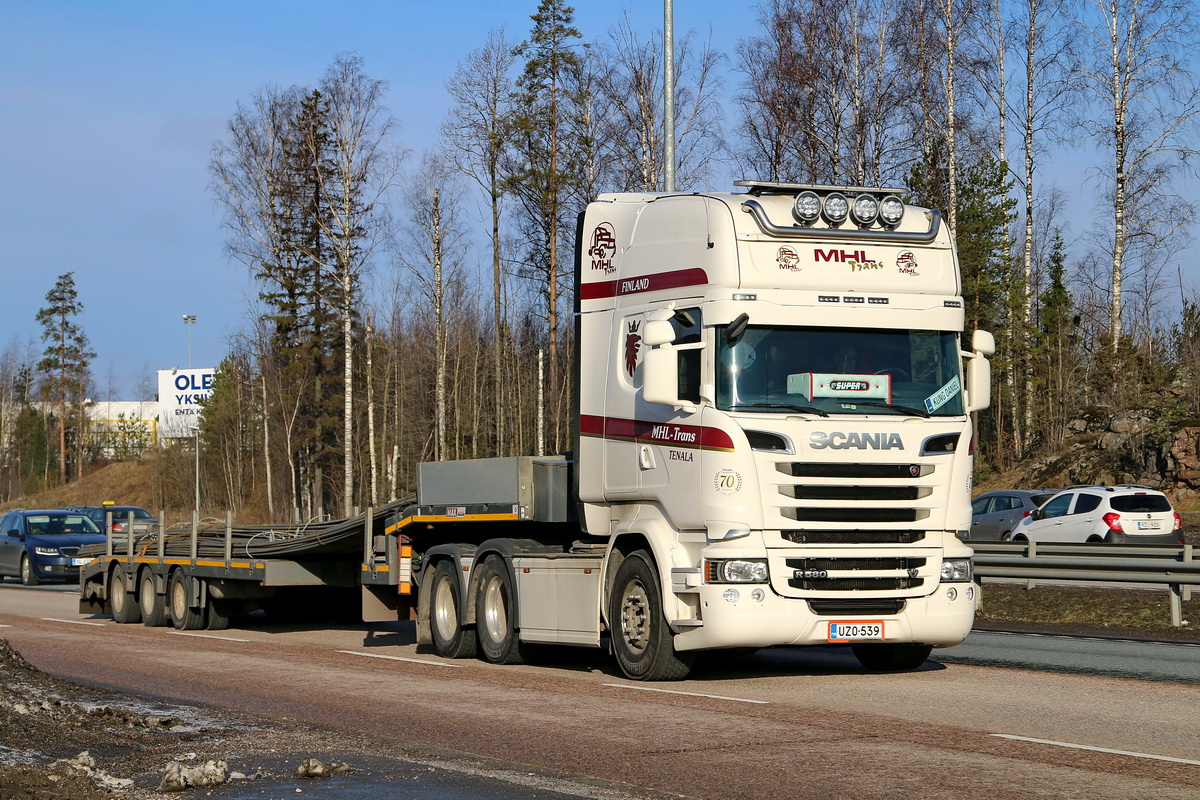 Финляндия, № UZO-539 — Scania ('2013) R580