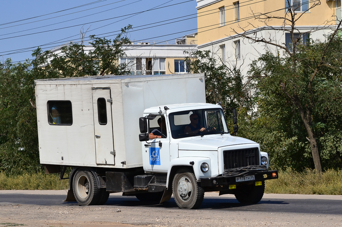 Волгоградская область, № Р 178 ТН 34 — ГАЗ-3309