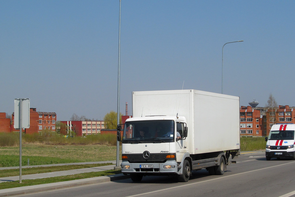 Литва, № FEA 895 — Mercedes-Benz Atego 1217