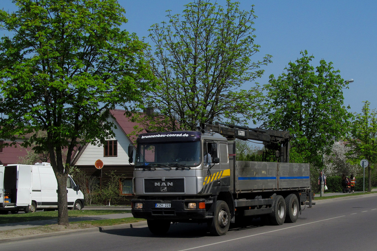 Литва, № KZH 228 — MAN F90 (общая модель)