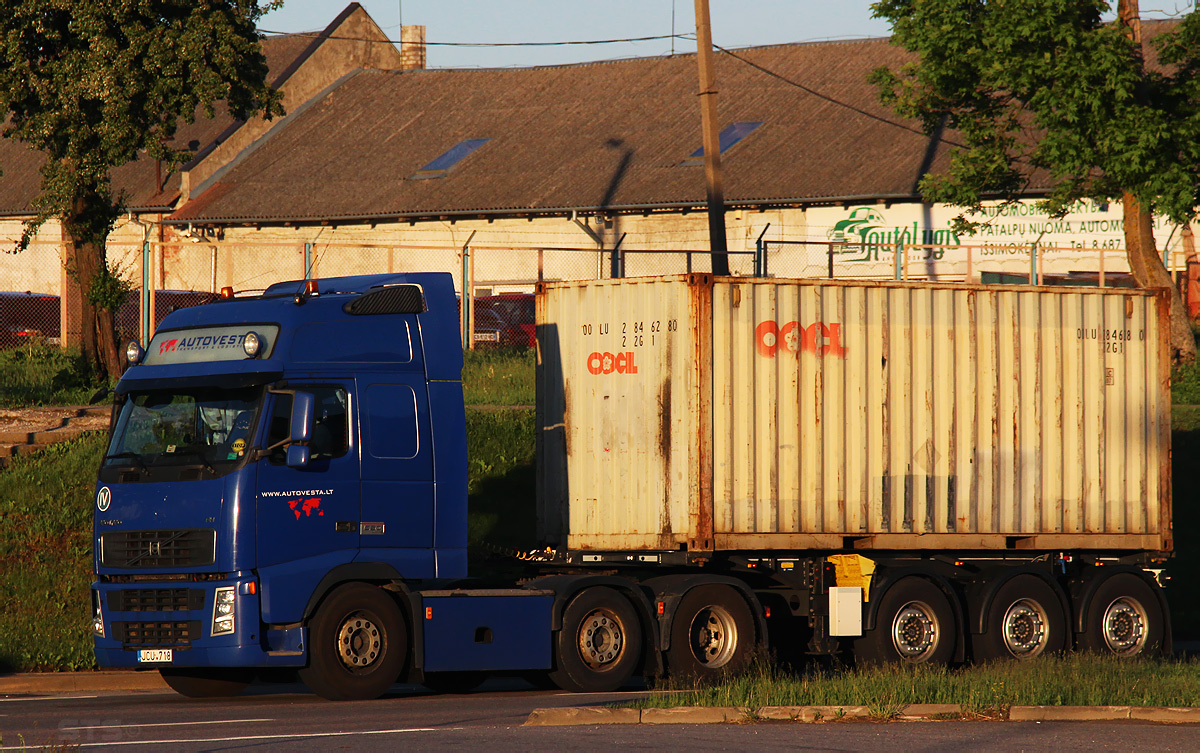 Литва, № JCU 718 — Volvo ('2002) FH12.520