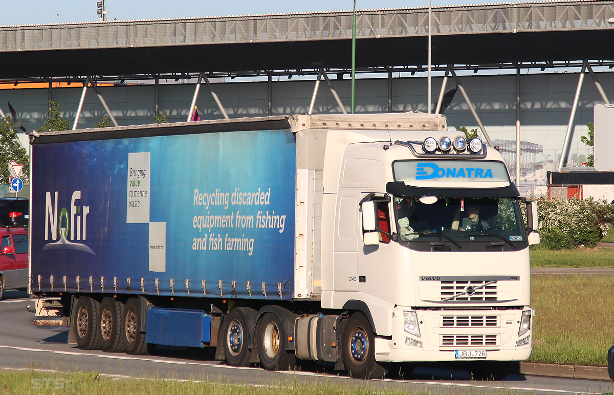 Литва, № JBU 726 — Volvo ('2008) FH.540