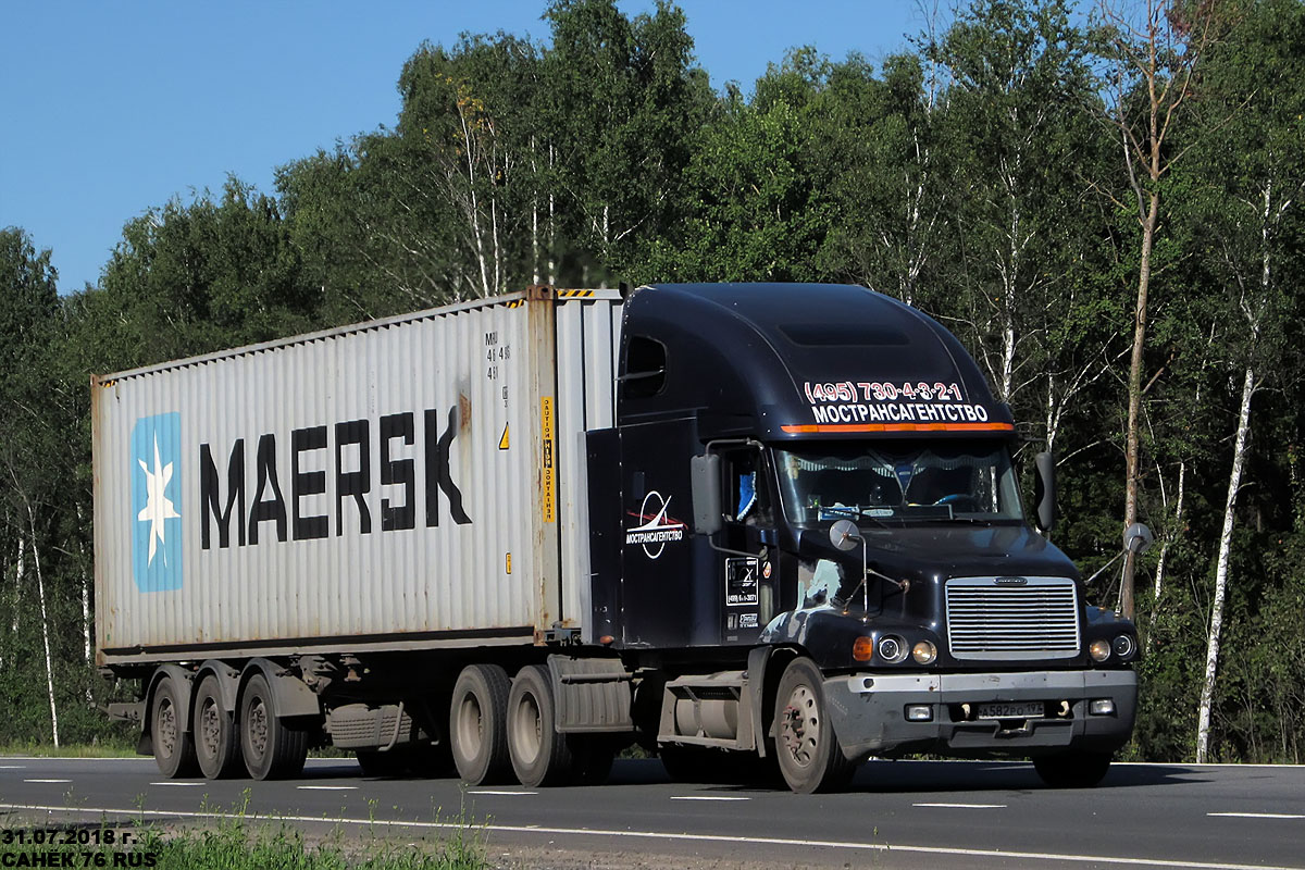 Москва, № А 582 РО 197 — Freightliner Century Class