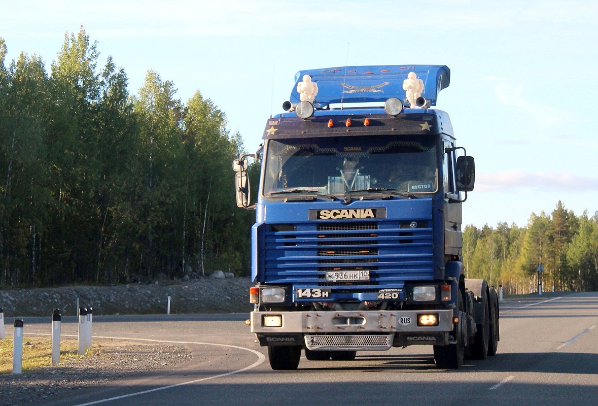 Карелия, № К 936 НК 10 — Scania (II) R143H