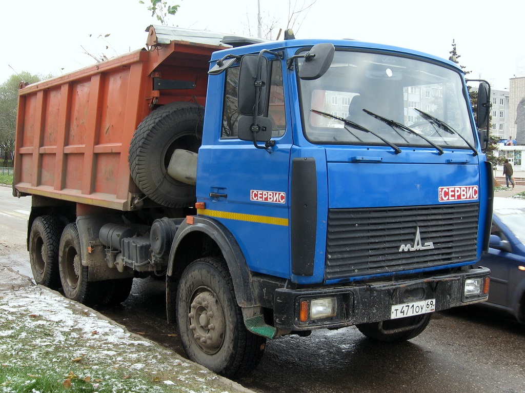 Тверская область, № Т 471 ОУ 69 — МАЗ-5516A5