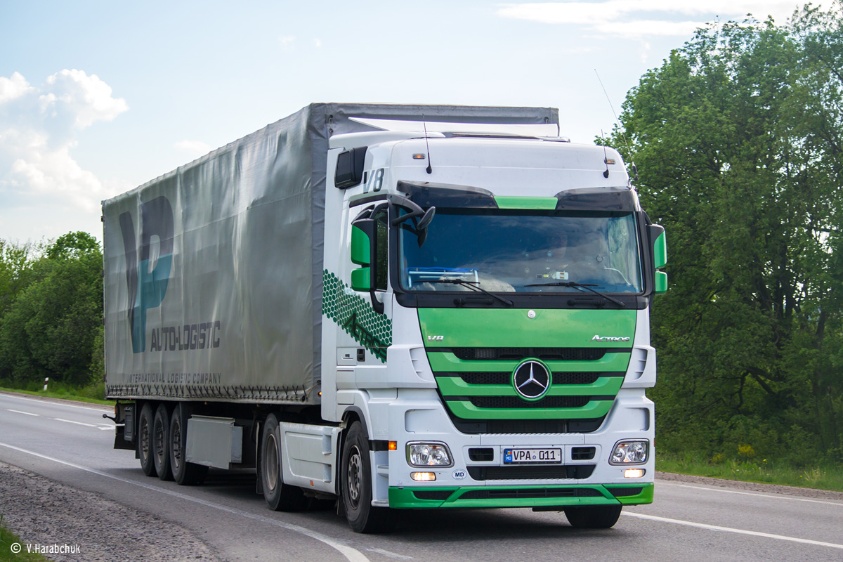 Молдавия, № VPA 011 — Mercedes-Benz Actros ('2009)