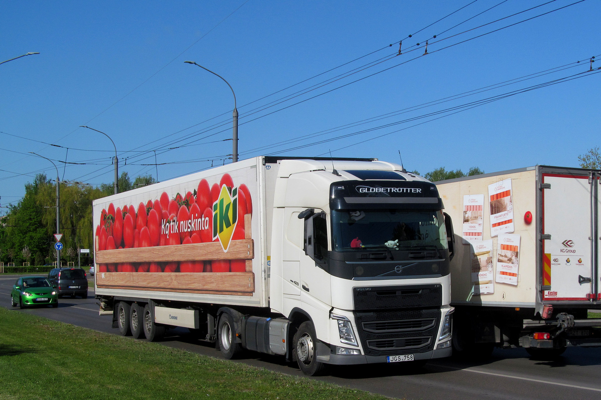 Литва, № JGS 758 — Volvo ('2012) FH.420