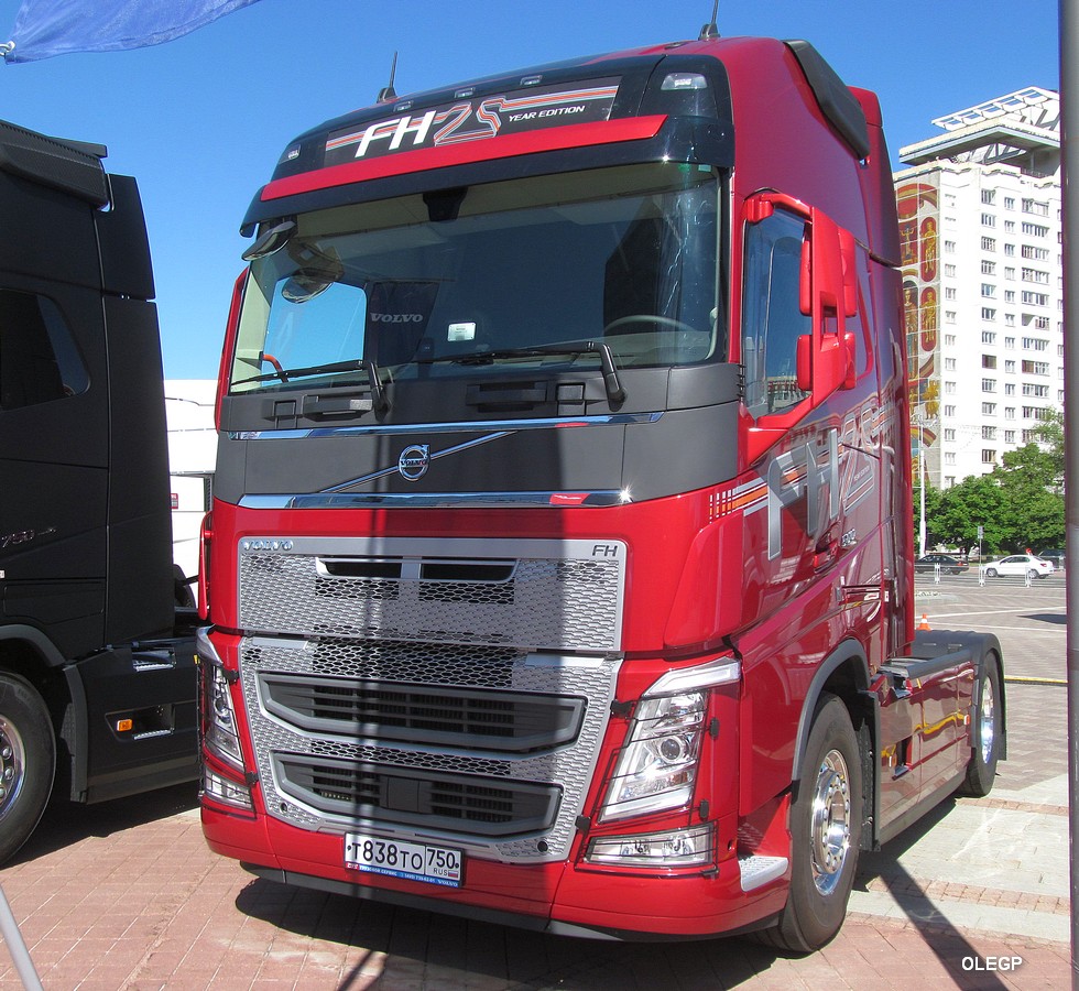 Московская область, № Т 838 ТО 750 — Volvo ('2012) FH.500; Минск — Выставка "БАМАП-2019"; Volvo ('2012) FH "FH 25 Years Edition" (Минск)