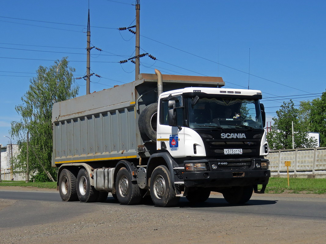 Кировская область, № Х 573 ОТ 43 — Scania ('2011) P440