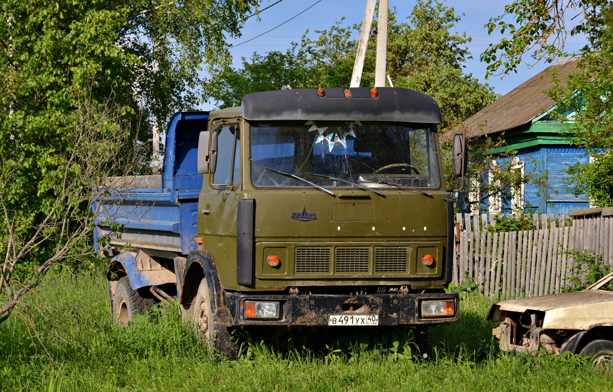 Калужская область, № В 491 УХ 40 — МАЗ-54331