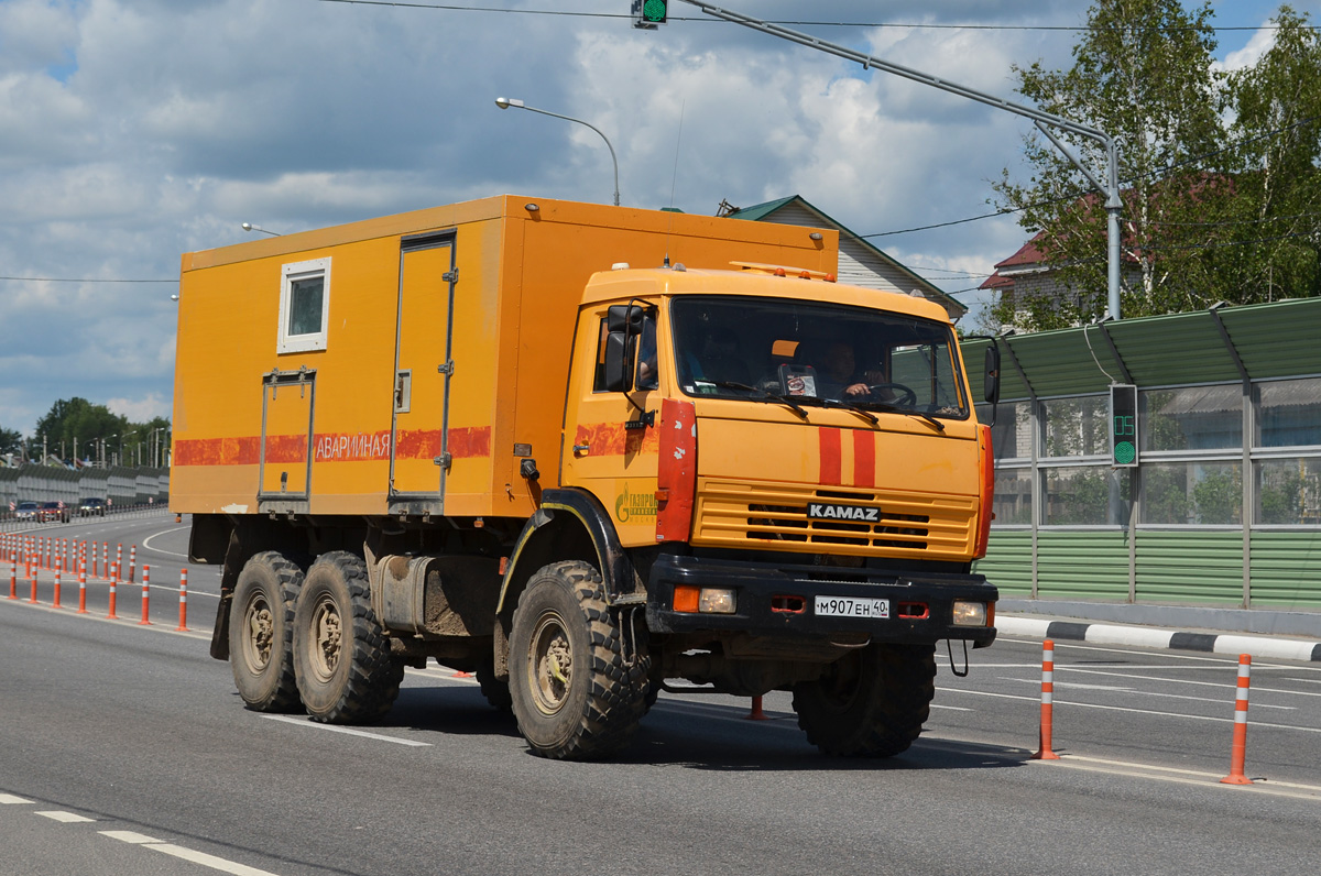 Калужская область, № М 907 ЕН 40 — КамАЗ-43114-15 [43114R]