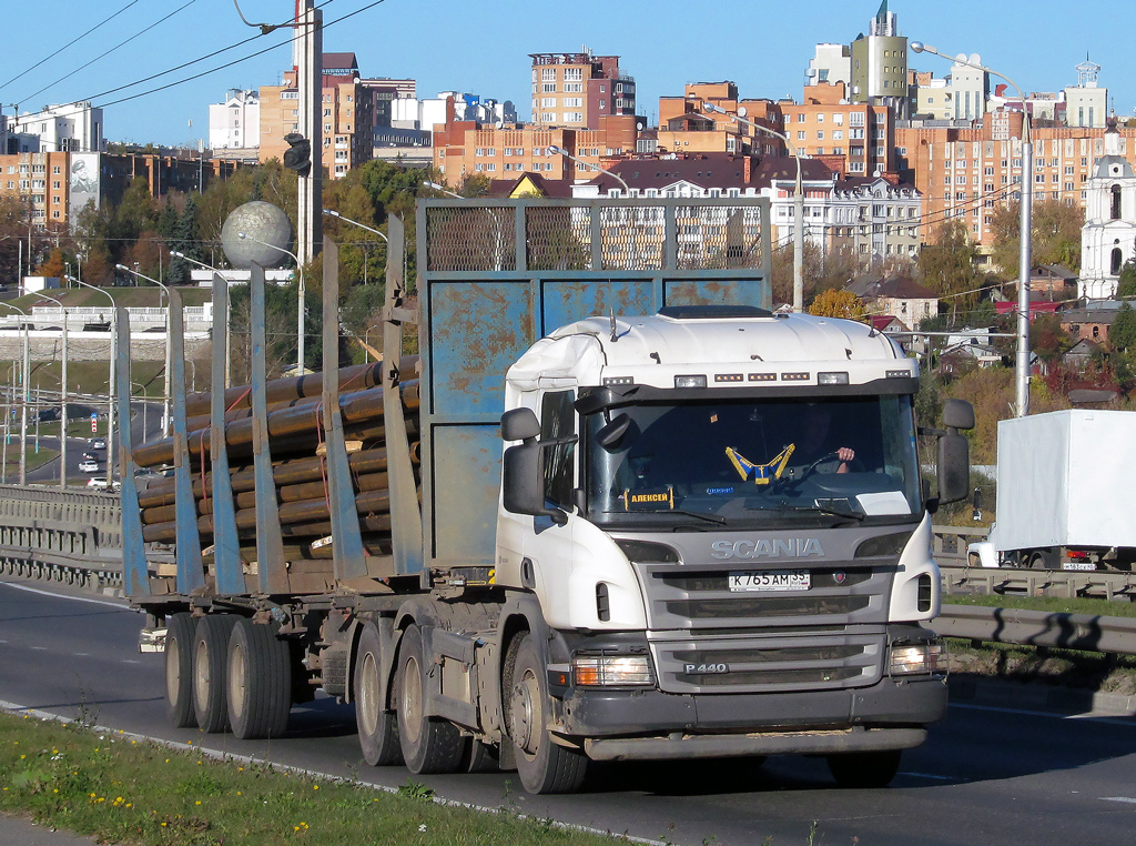 Вологодская область, № К 765 АМ 35 — Scania ('2011) P440