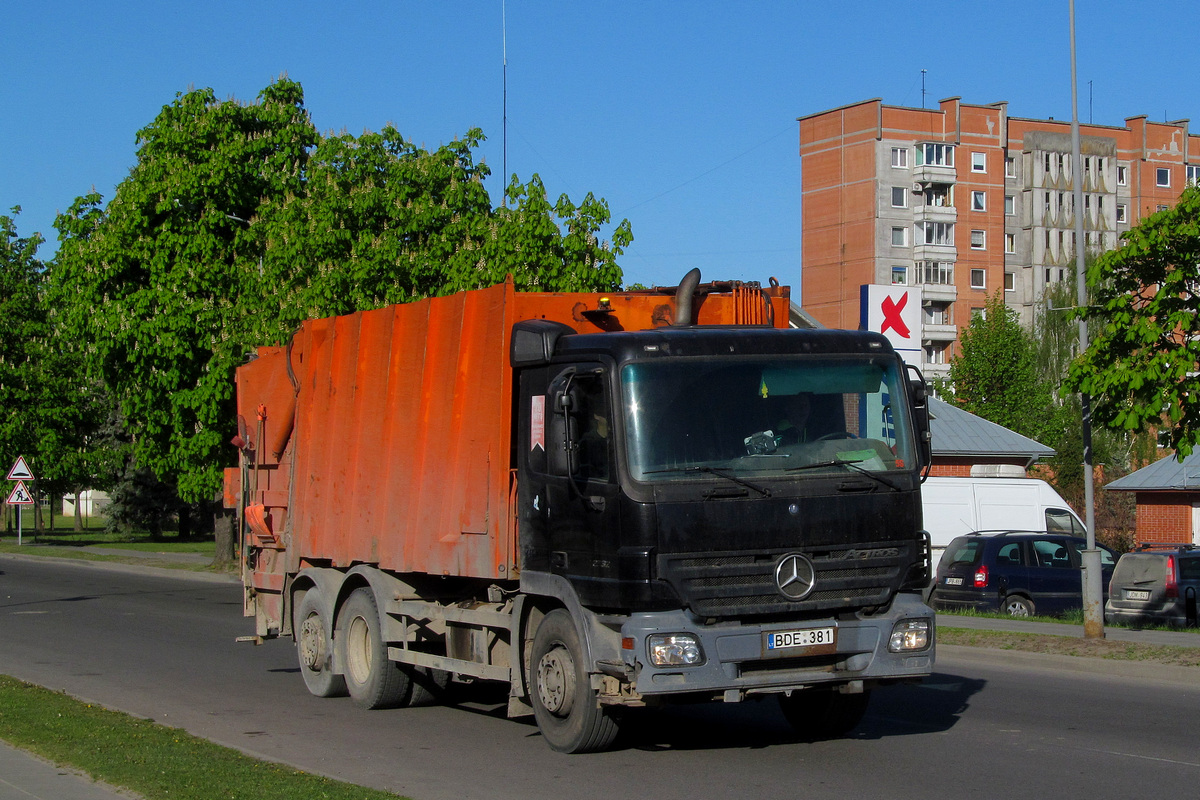 Литва, № BDE 381 — Mercedes-Benz Actros ('2003) 2532