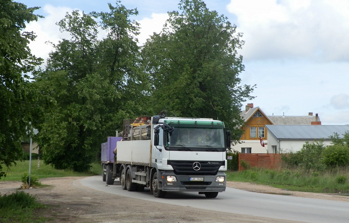 Латвия, № LK-1626 — Mercedes-Benz Actros ('2003) 2536