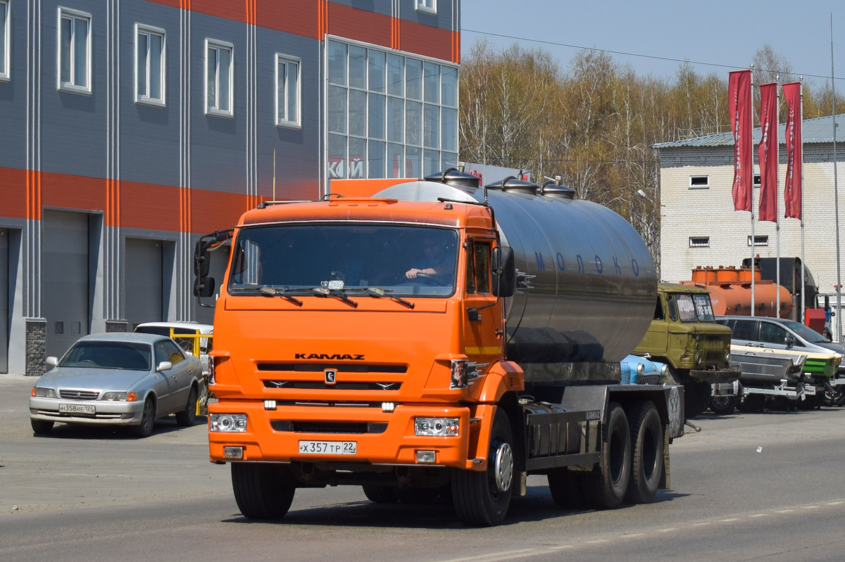 Алтайский край, № Х 357 ТР 22 — КамАЗ-65115-D3(97)