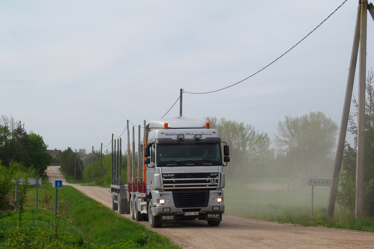 Литва, № FRO 484 — DAF XF95 (общая модель)